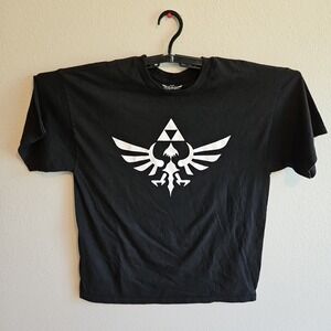 Legend‎ of Zelda Skyward Sword Shirt Men's Size XL Black White Nintendo